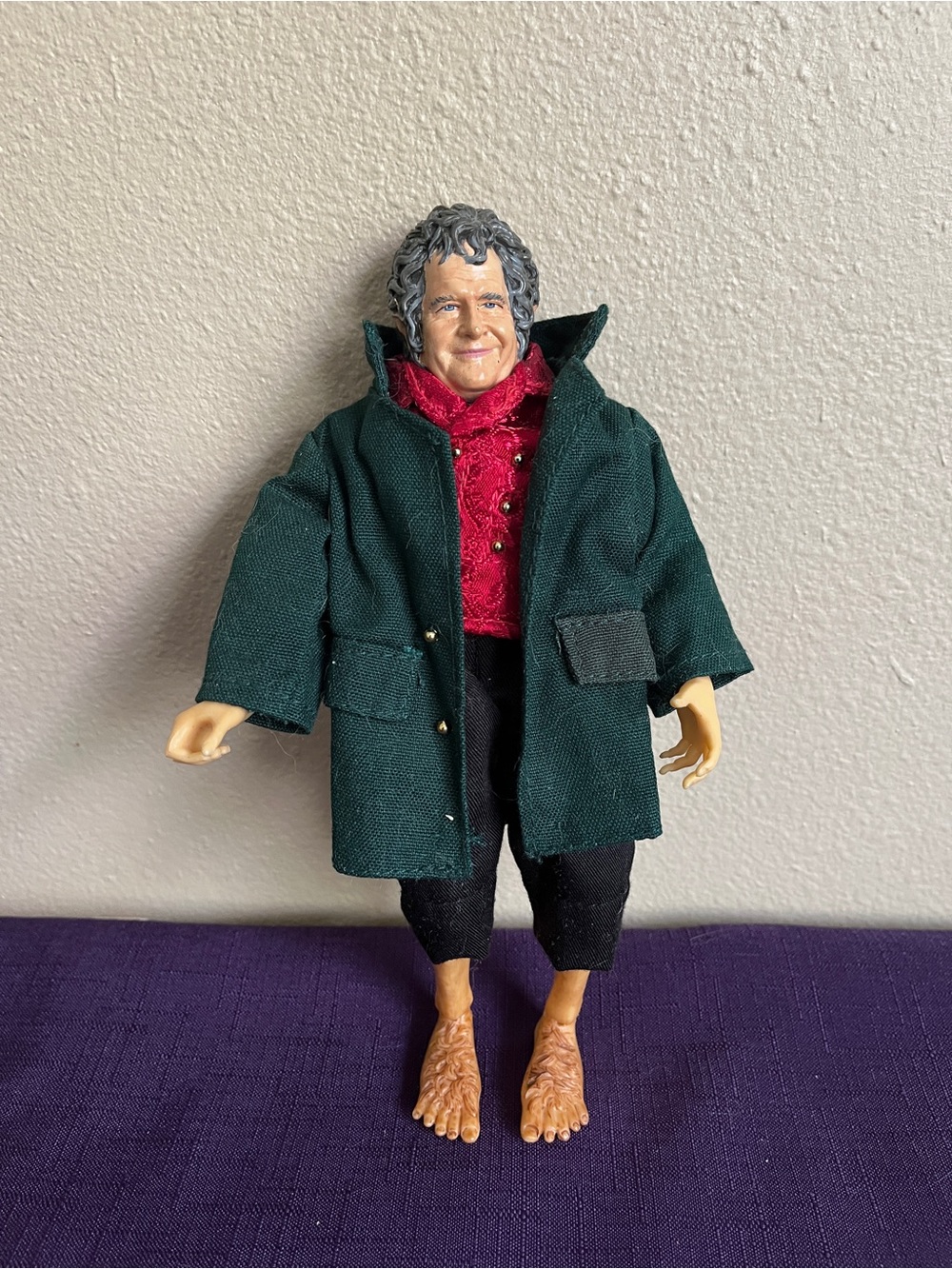 LORD OF THE RINGS BILBO BAGGINS 12 INCH FIGURE TOY BIZ 2002